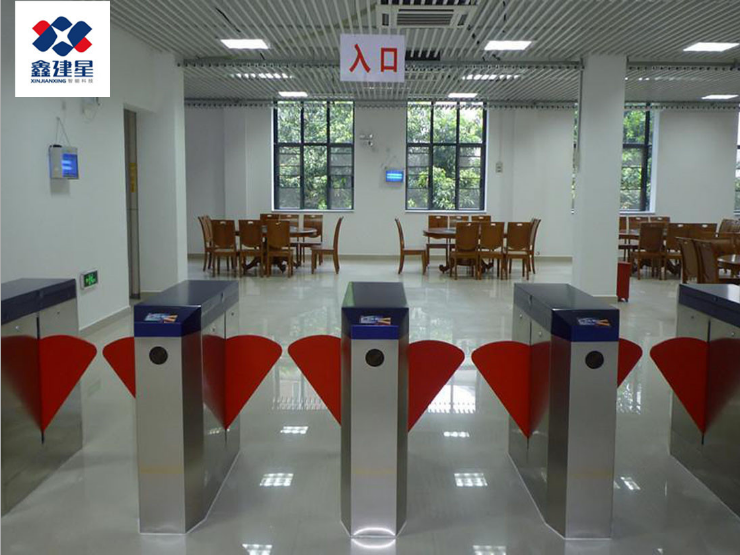 3臺(tái)雙機(jī)芯2臺(tái)單機(jī)芯4通道翼閘（紅色翼臂）